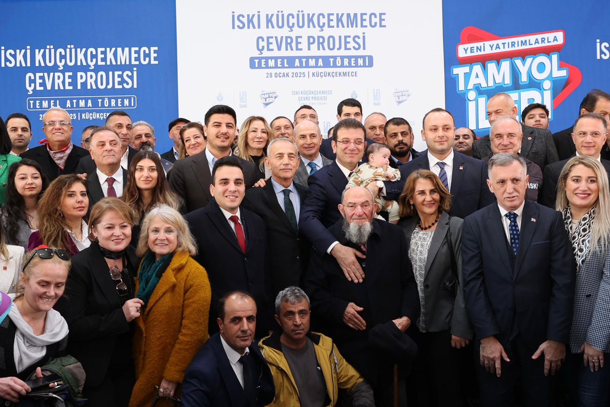 Küçükçekmece'de 740 Milyon TL'lik Altyapı Projesi Başladı