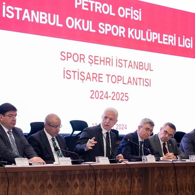 İstanbul'da Spor Şehri Projesi Değerlendirildi