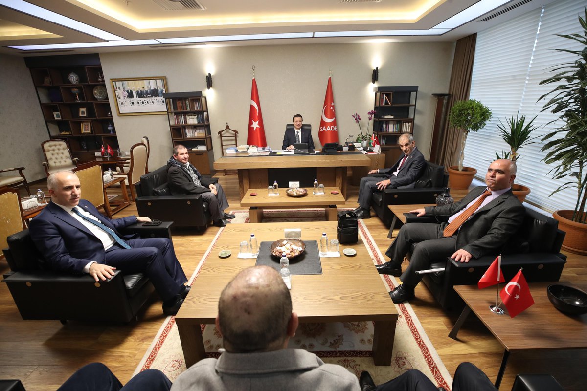 Engelliler Derneğinden Saadet Partisi'ne Ziyaret
