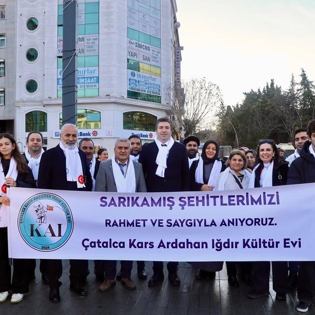 Sarıkamış Harekatı Çatalca’da Kahramanlıkla Anıldı