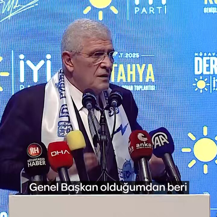 İYİ Parti Lideri Dervişoğlu’ndan Erdoğan’a Mesaj: “Anayasa Değişikliği ve Erken Seçim Hayali Kurmasın”